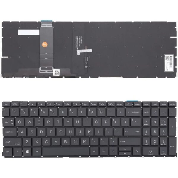 Tastatura za laptop HP ProBook 450 G8 455 G8 650 G8 mali enter sa pozadinskim osvetljenjem