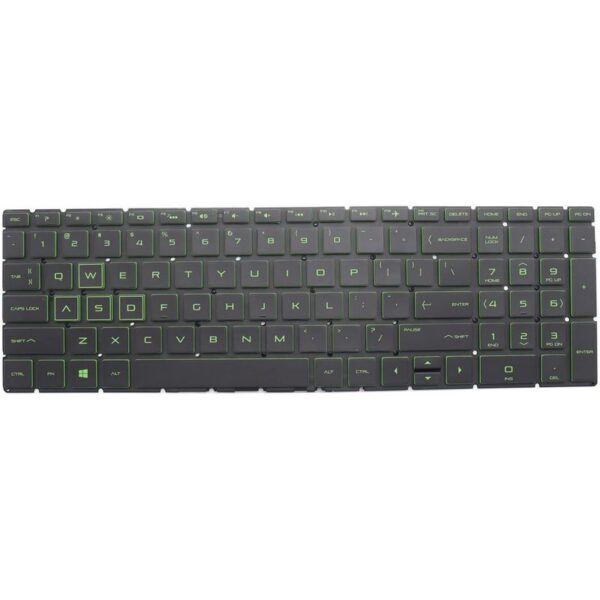 Tastatura za laptop HP 15-CX 15-DW 15-EC 15-CR 15-CW 15DU ZELENA SLOVA