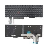 Tastatura za laptop Lenovo ThinkPad E580 E585 L580 P72 T590 E590 E595 sa pozadinskim i gumbom