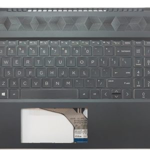 Tastatura za laptop HP 15DK + palmrest (C Cover)