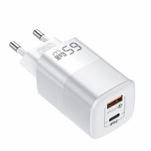 RY-U65A GaN Punjač Type C, USB-A 65w