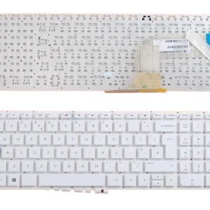 Tastatura za laptop HP Pavilion 15-P veliki enter bez rama BELA