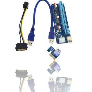 USB 3.0 pci-e express to x16 extenderi riser 6pin
