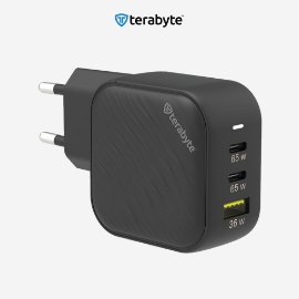 Punjac univerzalni Terabyte TR65W, GaN, PPS, PD 3.0, QC 3.0, 65W crni CE